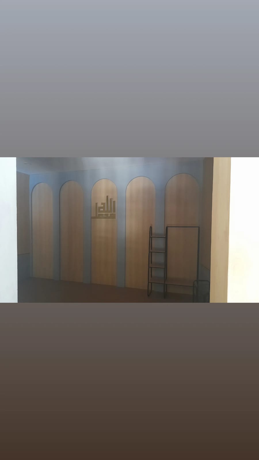 Portofolio Interior Backdrop Masjid