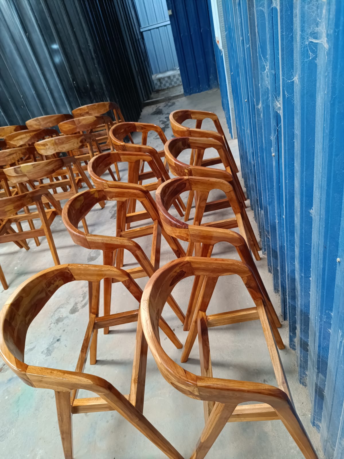 Portofolio Interior Kursi Kayu