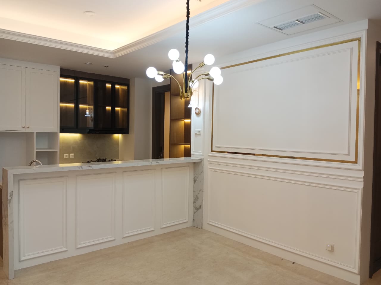 Portofolio Interior Kitchen Set Mewah