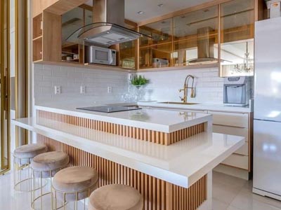 Kitchen Set Putih Elegan